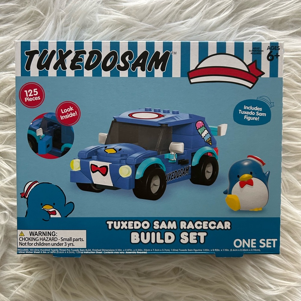 Tuxedo Sam Racecar Blocks